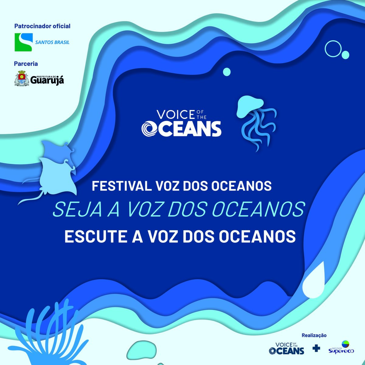 Supereco realiza Festival junto ao Voz dos Oceanos com programação gratuita neste sábado (25) no Guarujá-SP